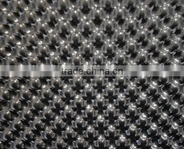 Half a Ball Pattern Embossed Aluminum Sheet for Auto Radiator,heat Dissipation or Dust Proof photo-2