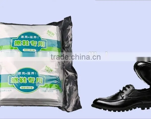 New Type of Wet Tissue for Polishing Shoes With Individual Package photo-2