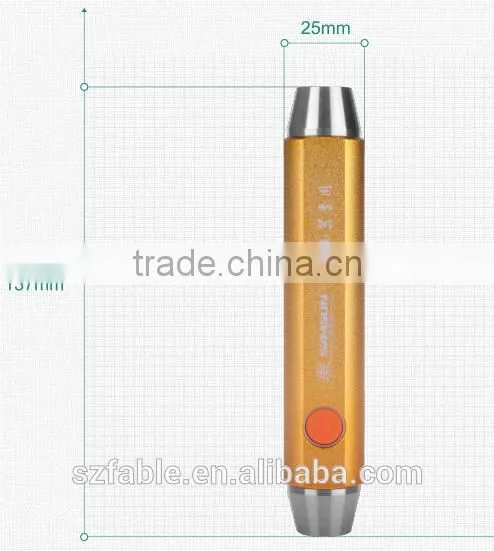 Rechargeable Mini Jade Testing Flashlight, Gem Torch With Yellow & White Light FJT-2 photo-6