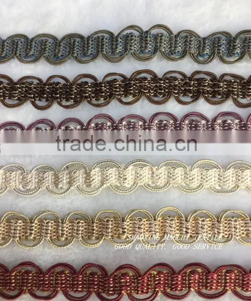 Wholesale Curtain Lace Tassel Fringe for Home, Hotel and so on