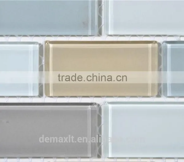 Black And Gray Decorative Recycle Glass Mosaic photo-4