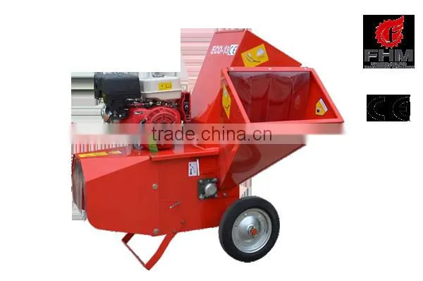 2015 hot sale electric Chinese engine wood chipping machine,CE approved