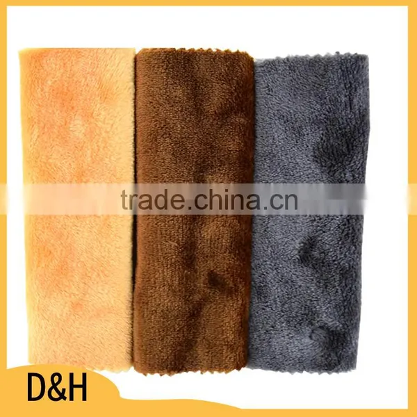 Fast Delivery Sample Available Durable Textile Material Double Velour Fabric Material at Good Competitive and Price