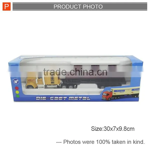 Custom Miniature Metal Toy Diecast Container Truck photo-6