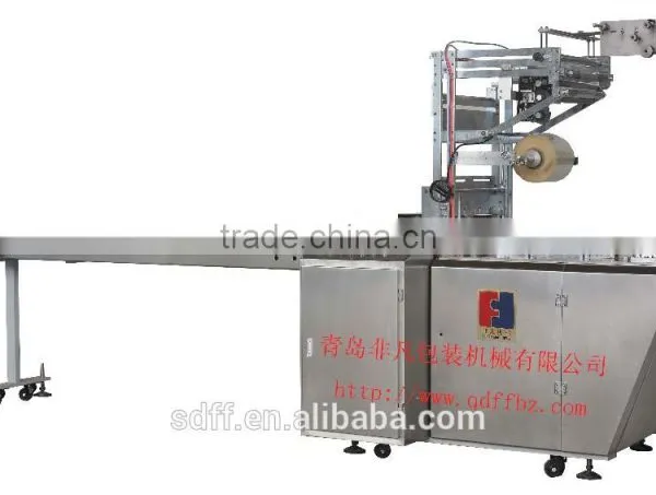 Servo Motor Control Envelope Type X-folded Biscuit Packing Machine photo-2