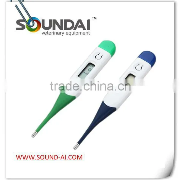 Digital veterinary thermometer