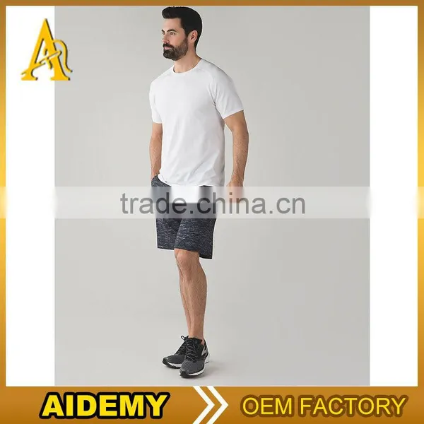 Wholesale OEM Heather Short Pants Mens Shorts Cheap Pants for Gym Wear photo-4