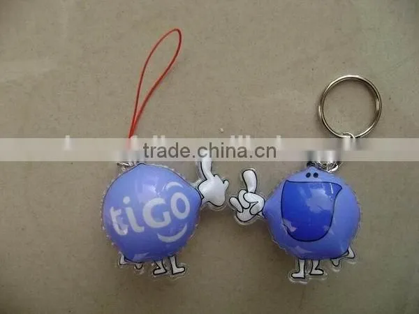 PVC Key Chain Advertising Keyring photo-6