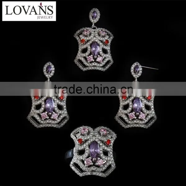 Jewelry Set Price Manufacturers In China 925 Silver Customized JewelryTZ-0214 photo-4