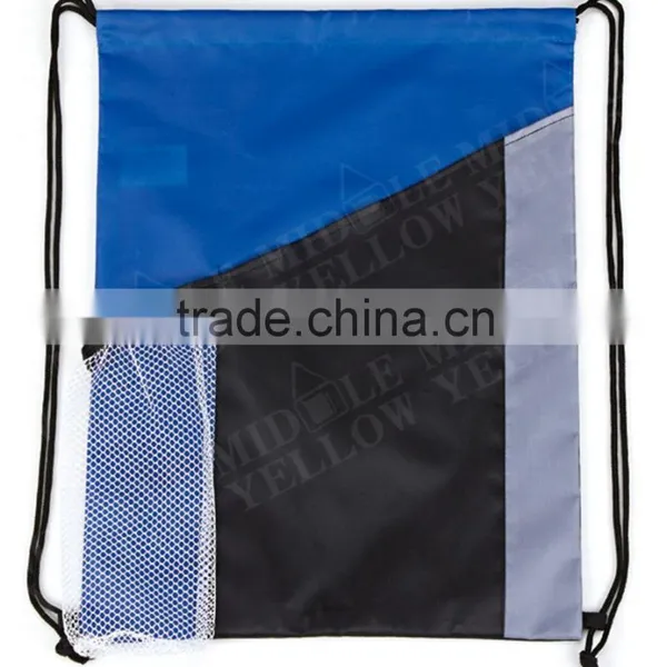 2016 Xiamen Cheap Promotional Drawstring Bags Large Fabric Drawstring Gym Bag photo-3