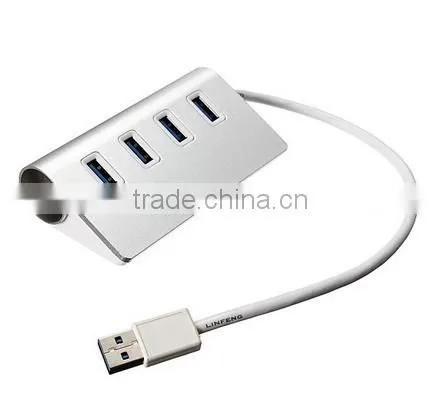 Aluminum USB 3.0 Hub High Speed 4 Port USB Hub photo-2