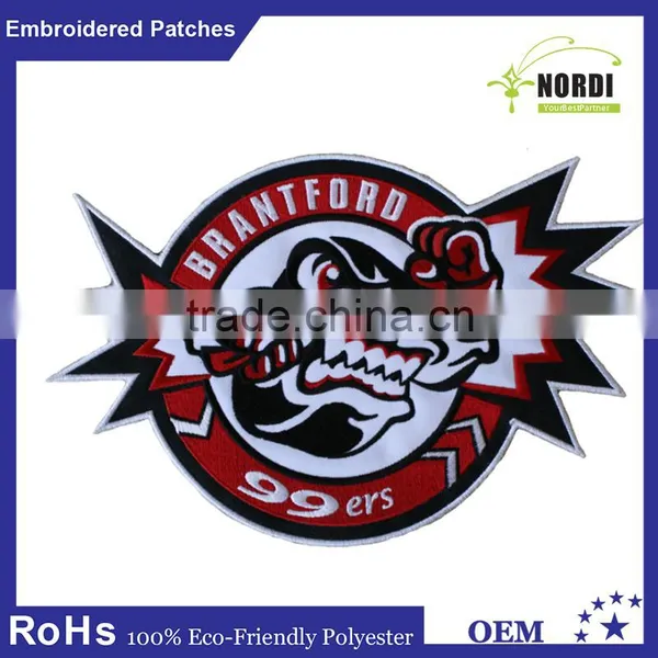 no minimum embroidery patch,embroidery badges,custom embroidered patch