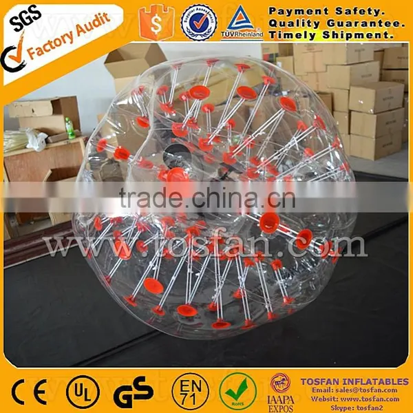 Competitive Price Human Loopy Ball Inflatable Body Bubble Ball TB197