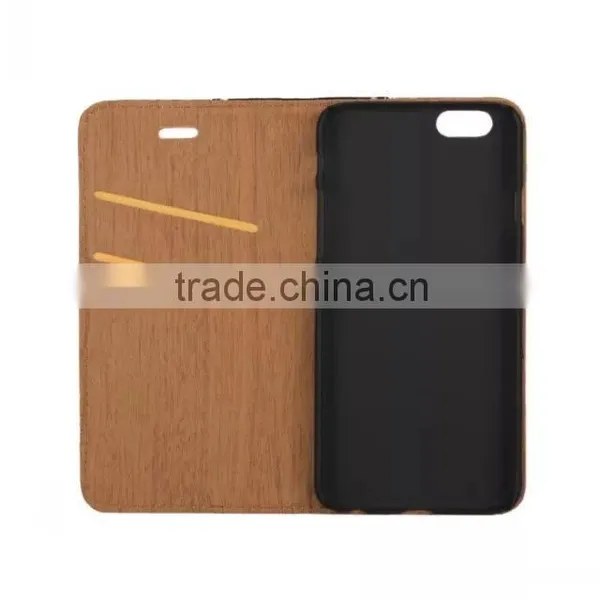 Wood Flip Leather Phone Case Cover With Card Holder for Xiaomi mi 5 Mimax Redmi Note 4 3 2 1 c i Pro Prime photo-6