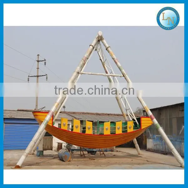Amusement Swing Ship Rides! Lino 12 Seats Amusement Rides Children Pirate Ship for Sale photo-3