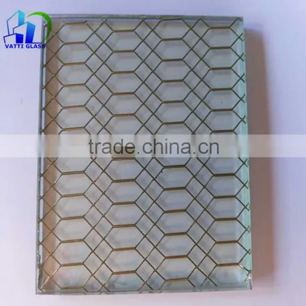 Factory Supplier Wire Glass Tempered Clear Wired Glass With the Best Price