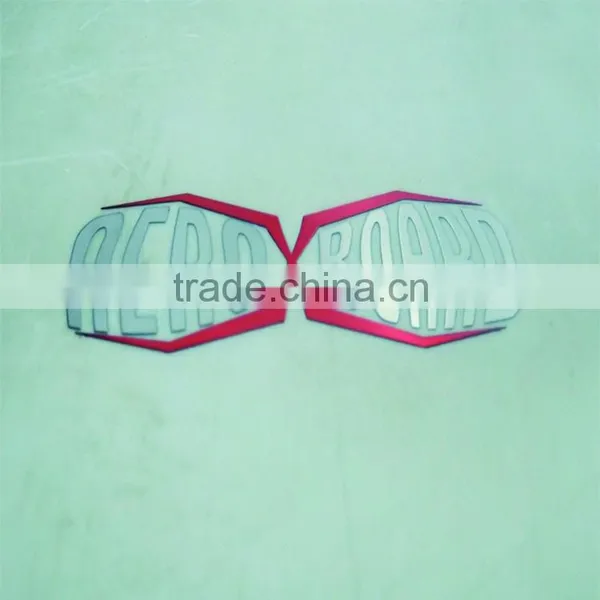 Customized Electroforming Label Metal Label Nickle Label Sticker With Adhesive