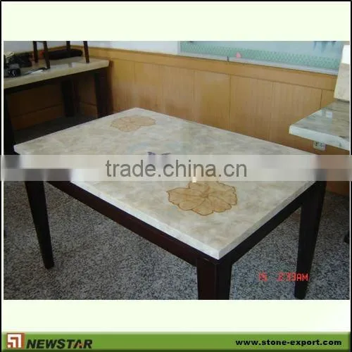 Faux Marble Coffee Table