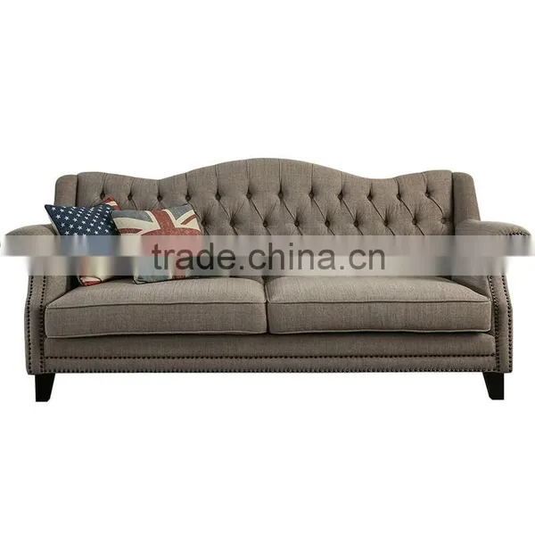 New Model Furniture Living Room Fabric Sofa Set Pictures photo-3