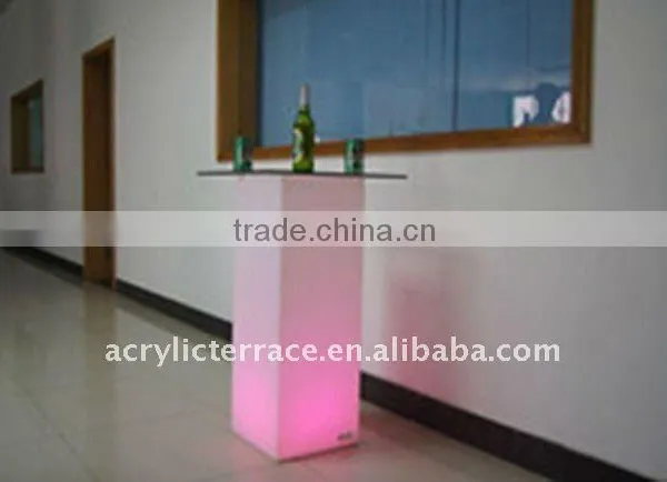 LED square table