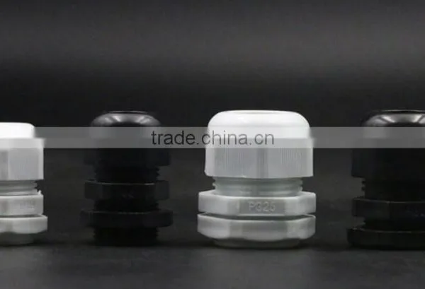 Waterproof PG Size Nylon Plastic PP Cable Gland For Wires Connector IP68 PG7/PG9/PG11/PG13.5/PG16/PG19-PG48 photo-6