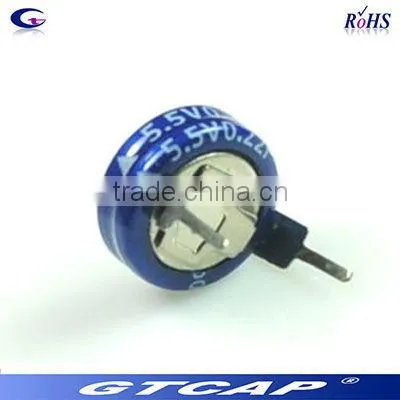 Solar Led Light Super Capacitor 5.5v Miniature Capacitor