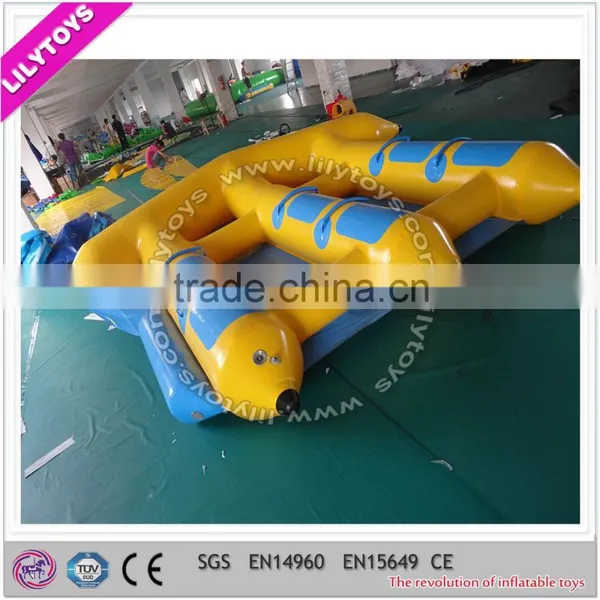 Unique Three Ways Best Amusing Professional Sport Inflatable Power Boat With CE Certificate photo-2