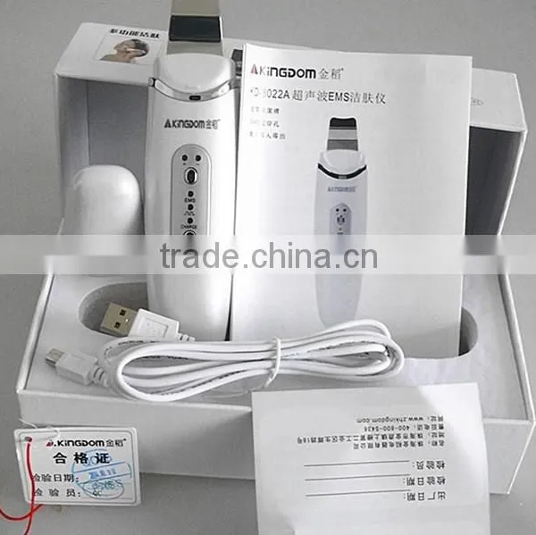 New Design Facial Ultrasonic Ion Skin Care Device Face Care Beauty Machine photo-3