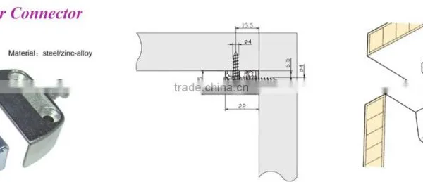 Furniture Cabinet Metal Angle Code Corner Connector photo-5