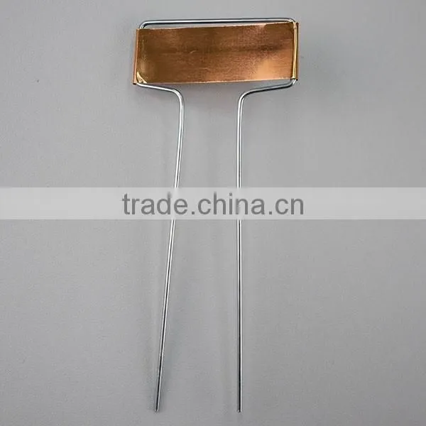 6 Inch Gardening Copper Metal Plant Label Plant Tag Label photo-3