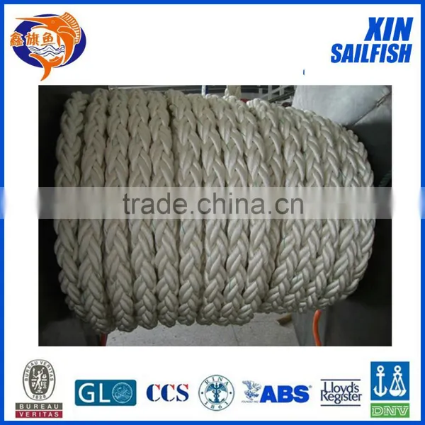 40mm Polyester 8-strand Mooring Rope photo-2