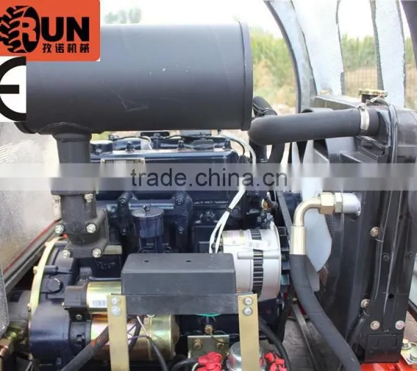 Everun ER08 Hydraulic Small Wheel Loader for Sale With Overseas Service photo-5