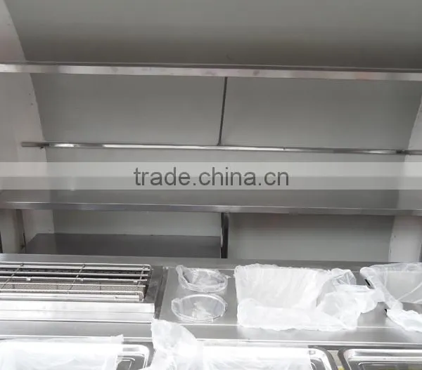 Multifunction Mobile Pizza Food Cart for Sale photo-6