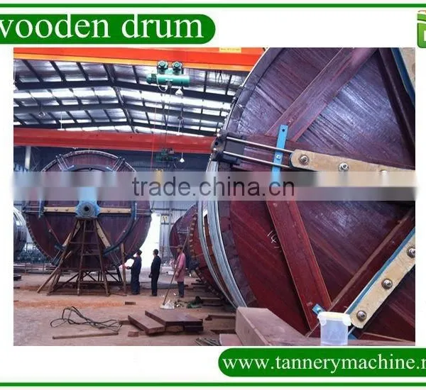 Salted Raw Hides Leather Drum Wooden Drum