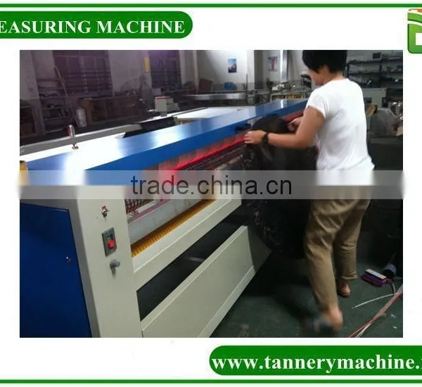 Wet Blue or Finished Dry Leather Stainless Steel Finish Leather Measuring Machine photo-4