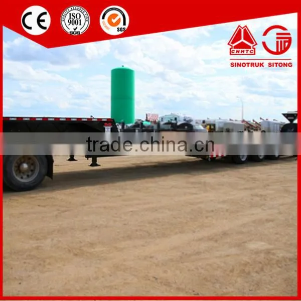 50 Ton 60 Ton Low Bed Semi Trailer/ Lowbed Semi Trailer/ Low Loader Semi Trailer For Sale photo-4