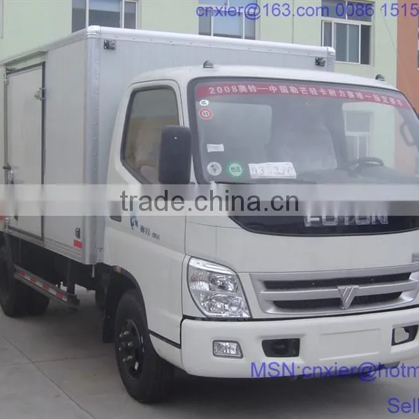 Coated Steel Frigo Cargo Van Truck Body Mobile Cooking Trailer photo-4