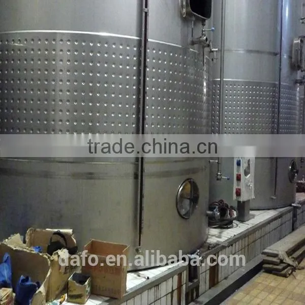 40000L Glycol Dimple Cooling Jacketed Wine Fermenter photo-4