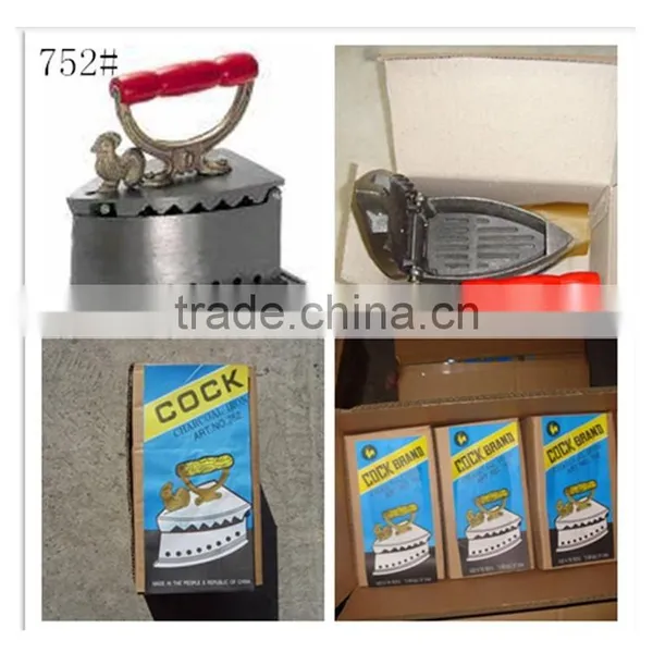 Direct Factory Sale 752 Charcoal Iron Cock Brand for Nigeria Market photo-1