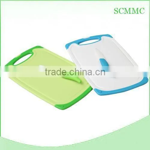 Anti-skid PP +TPR Plastic Chopping Block/ Cutting Board photo-6