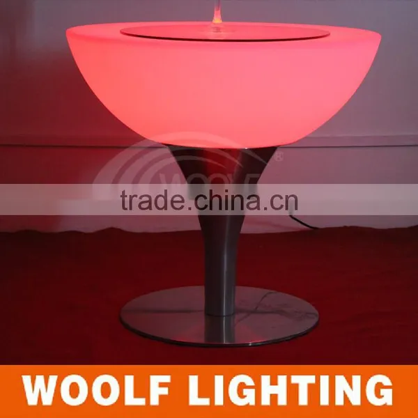 Fashional Bar Nightclub Round Glow LED Table photo-5