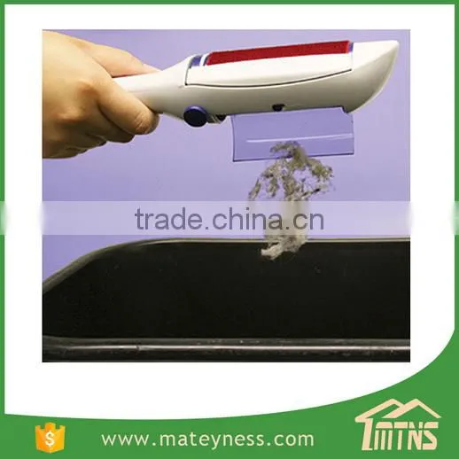 Lint Wizard Pro Self Cleaning Lint Brush With Dispenser photo-4