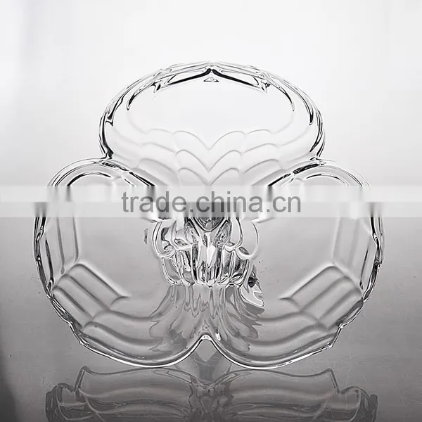 Swan Shaped Glass Plate for Candy,snacks,or Home Decoration,crystal Glassware photo-5
