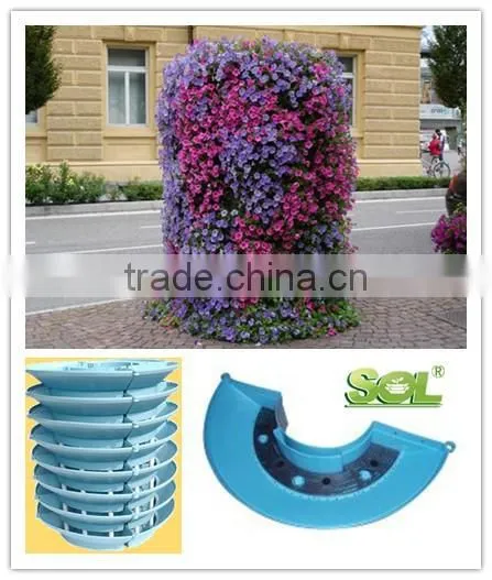 Hydroponics Equipment Vertical Garden Tower Planter photo-3