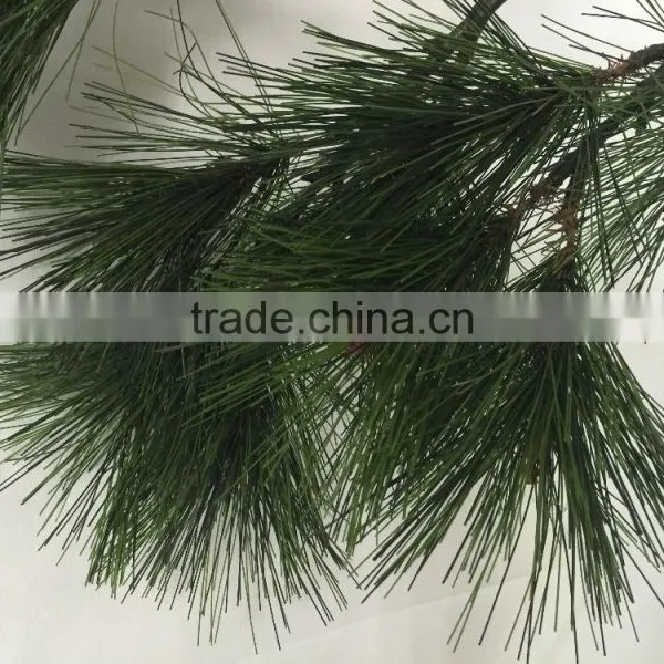 Fire Retardant Artificial Pine Tree Plastic Pine Branch With Cone photo-3