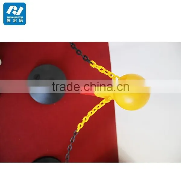 Plastic Rope Stanchion With Plastic Pole and Rubber Base photo-6