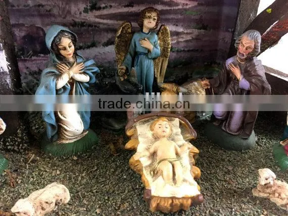 Vintage Christmas Village Scene, Vintage Christmas. photo-2