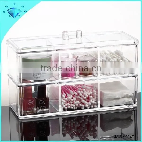 Wholesale Cheap Acrylic Divided Storage Boxes photo-2