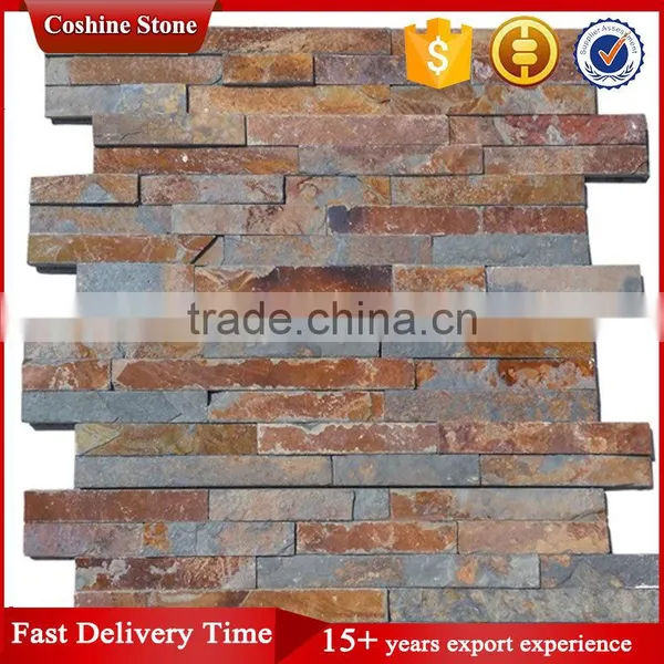 Corrugated Wall Cladding Designs Multi Cutured Stone Panel photo-3