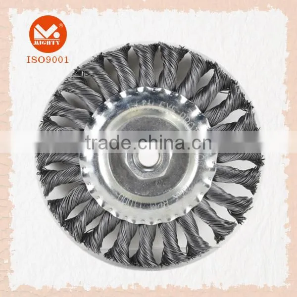 Good Quality Twisted Knot Steel Wire Circular Brush photo-2
